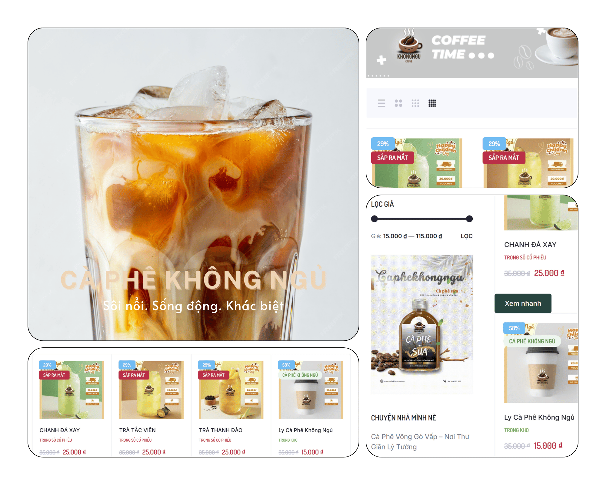 Shop CÀ PHÊ KHÔNG NGỦ